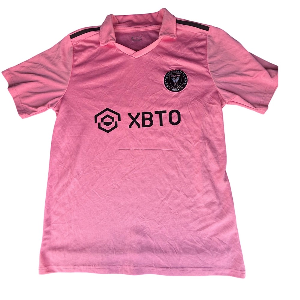 Lionel Messi Inter Miami CF Jersey Pink Home‎ MLS Soccer Shirt Mens XL 10 XBTO
